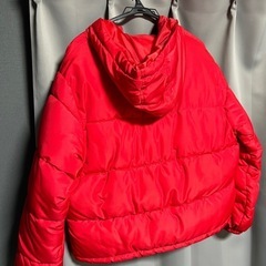 GRL ダウン 赤 アウターの画像