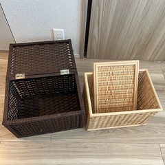 カゴのセットの画像