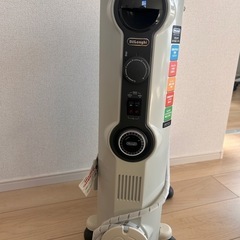 デロンギオイルヒーター　電気ヒーター　中古　お買得品の画像