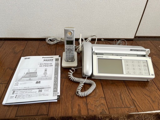 電話器(子機、ファックス付き)
