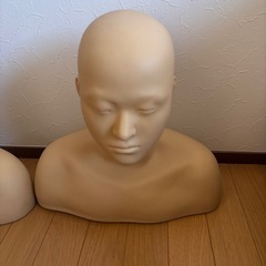 肩付き練習トレーニングマネキンヘッドの画像