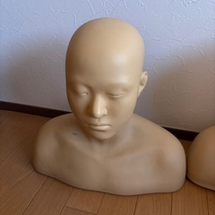 肩付き練習トレーニングマネキンヘッドの画像