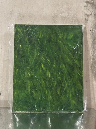 【アート】抽象画グリーン1点限り