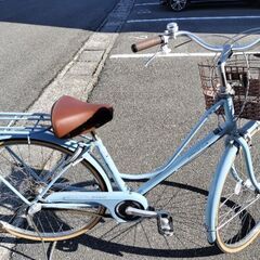 自転車シティサイクル通学通勤用に売ります