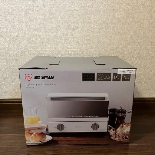 新品　アイリスオーヤマ　スチームオーブントースター