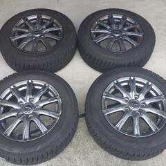 【お譲り先決定済】185/65R15 スタッドレスタイヤ/ホイー...