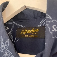 Soft machine 柄シャツ