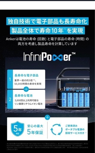 Anker 521 Portable Power Station (PowerHouse 256Wh) ポータブル電源

