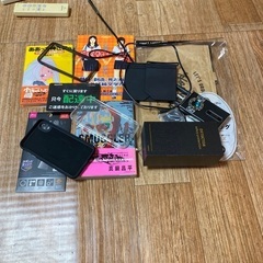 盗聴器発見機、漫画本、iPhoneケース、etc