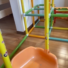 室内ジャングルジム・すべり台・ブランコの画像
