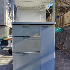 割引しました✨レンジ台付きキャビネット