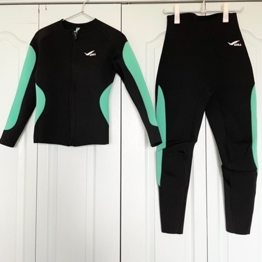 ガル ウェットスーツ 2mm ウィメンズ ジャケット&ロングパンツ MLサイズ ガル ウェットスーツ 2mm ウィメンズ ジャケット&ロングパンツ