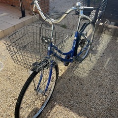 値下げ　ママチャリ　自転車　26インチ　かご無し-3000円
 の画像