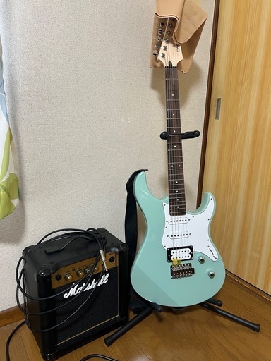 YAMAHA PACIFICA112V マーシャルアンプセット