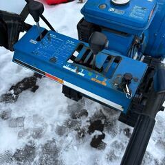 現状品 YAMAHA ヤマハ スノーメイト 小型除雪機 YSM560 除雪幅60㎝ 動作確認済みの画像