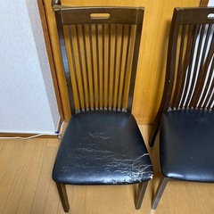 【0円】ダイニングチェア×3 の画像