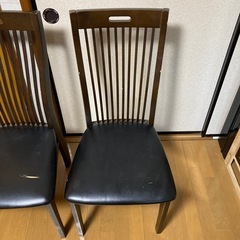 【0円】ダイニングチェア×3 の画像