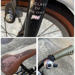 お値下げ！折り畳み自転車　ローバー  ROVER 虫ゴム付き  の画像