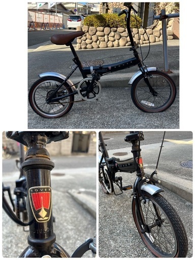 お値下げ！折り畳み自転車ローバー ROVER 虫ゴム付き (KOBE