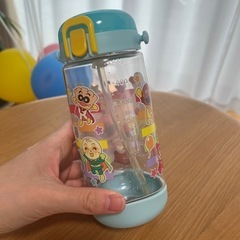 アンパンマン プラスチックプレート 水筒の画像