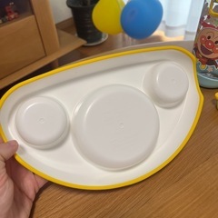 アンパンマン プラスチックプレート 水筒の画像