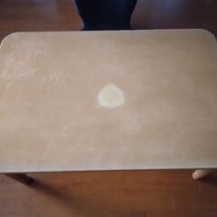 木製 ローテーブル 長方形１０５㎝ × ７０㎝ 座卓の画像