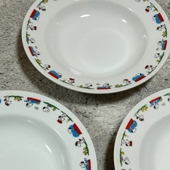 SNOOPY  スヌーピー  カレー皿  3枚  の画像