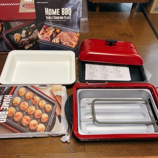 美品　レコルト　　　HOME　BBQ セット