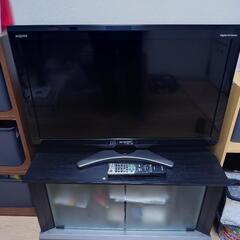 AQUOSテレビ　テレビ台　引取限定