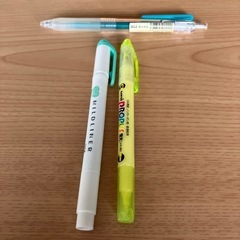 ラインマーカー　色ペン