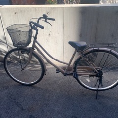 GSジャパン一般用自転車 中古 ベージュ色