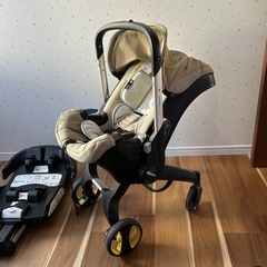 【受け渡し者決定】doona ドゥーナ ベビーカー チャイルドシート ISOFIX　の画像