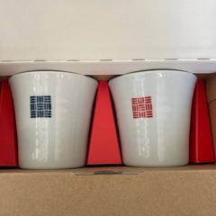 非売品　ユニクロ年末際2024 遊佐見焼湯呑みの画像