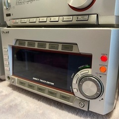 【1/12,13限定値下げ】通電確認済 SONY システムオーディオ DVDプレーヤー カセットテープデッキ コンポの画像