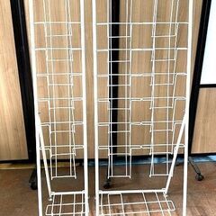 ２台セット　A4　パンフレットスタンド　カタログスタンド　H15...