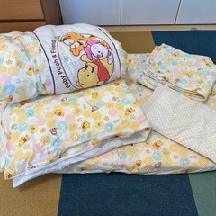 ベビー布団 10点セット Disney プーさん　 西松屋