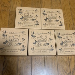 ジョーシンオリジナル　リラックマ　ふた付ホーロー容器２個セット　非売品の画像