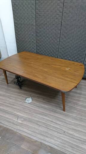 ヤマソロ●折りたたみ 家具調こたつ 木目    No.82-786　110㎝