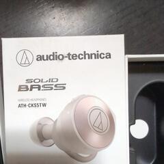 ワイヤレスイヤホン audio-technicaの画像
