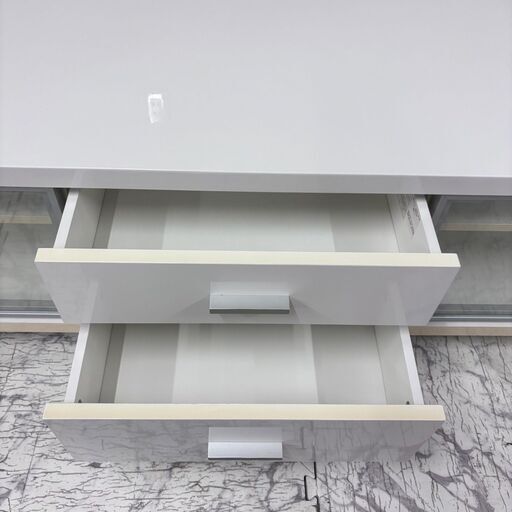 値下げ 21338  リビングボードテレビ台 ローボード幅145cm NITORI   ◆大阪市内・東大阪市他 6,000円以上ご購入