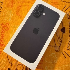 ！！本日取引のみ価格！！【新品・未使用】iPhone16 ブラック　
