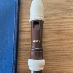 リコーダー　保存ケースつきの画像