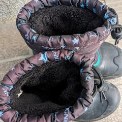 スノーブーツ 21センチの画像