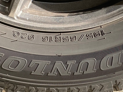195/65R16  スタッドレスタイヤ4本　　ホイール付き｜コンパクト・自分用におすすめ 安心取引 スピード発送 タイヤ、ホイール