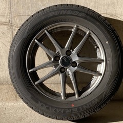 195/65R16  スタッドレスタイヤ4本　　ホイール付き