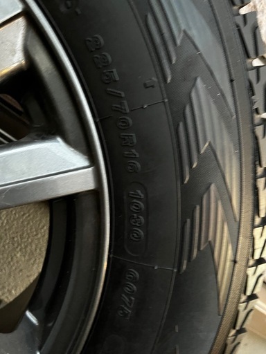 ice GUARD 225/70R16 スタッドレス+アルミホイール 4本