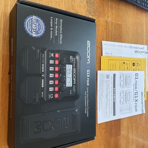 エフェクターzoom G1XFOUR