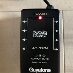 グヤトーン パワーサプライ 9vのみ