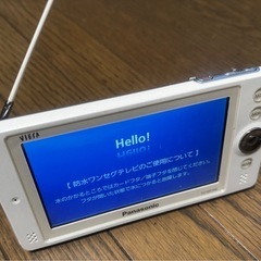 パナソニック　ポータブルワンセグテレビ SV-ME700