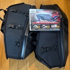 TANAX タナックス　CARVING シェルケース カーボン調